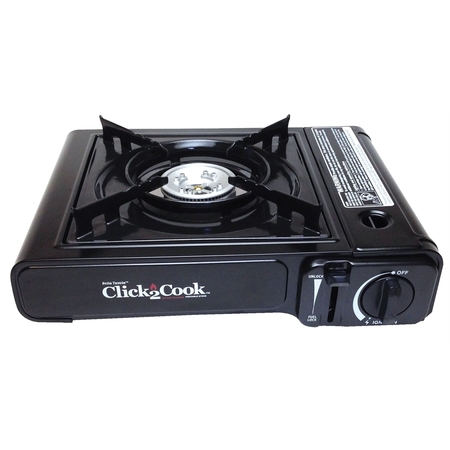 WALL LENK Click2Cook Butane Powered Portable Stove with 7,650 BTU BT-4000